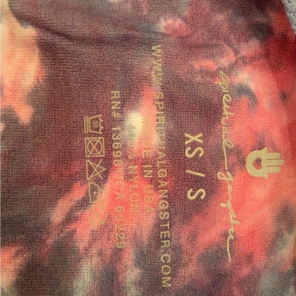 Spiritual Gangster Active Flow Tie Dye Tank - XS - Picture 2 of 4